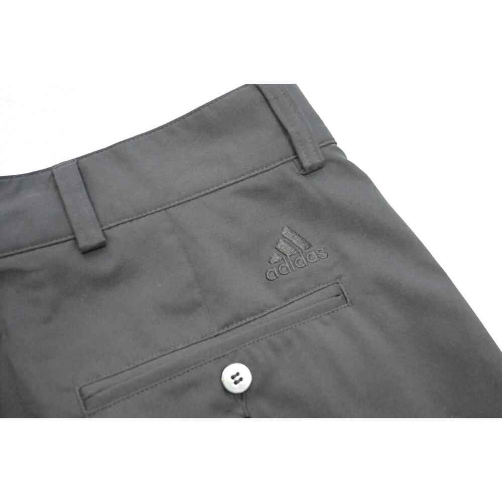 Adidas Golf Shorts ClimaLite Black Performance Pleated 10" INS Mens Sz 30